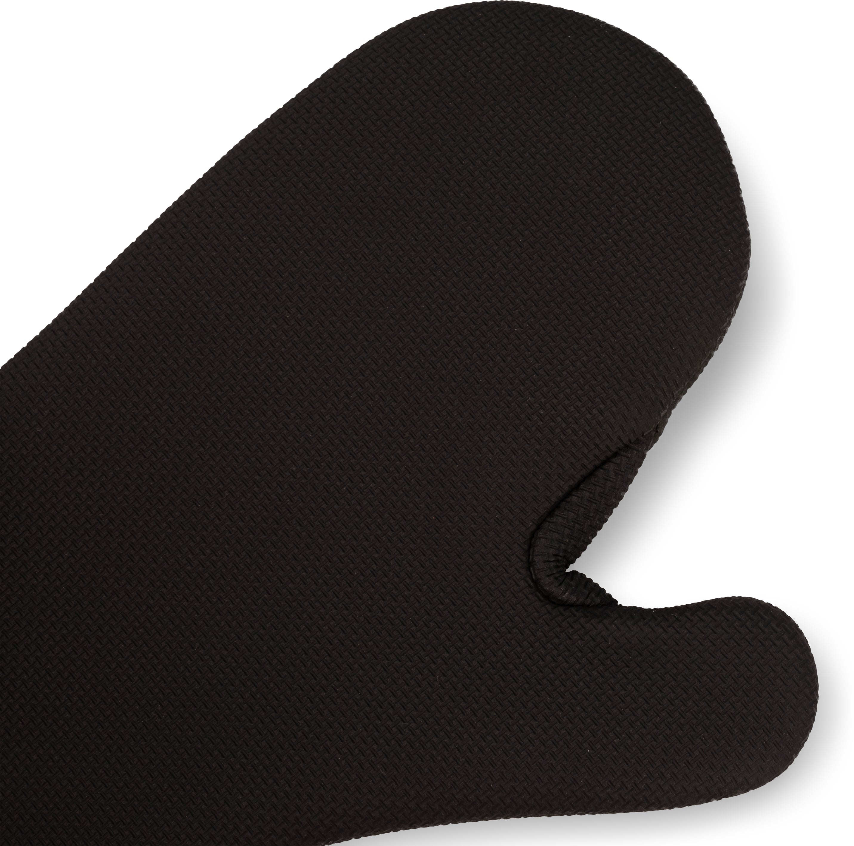 San Jamar Ultigrips® Black Neoprene Conventional Oven Mitt - 15L