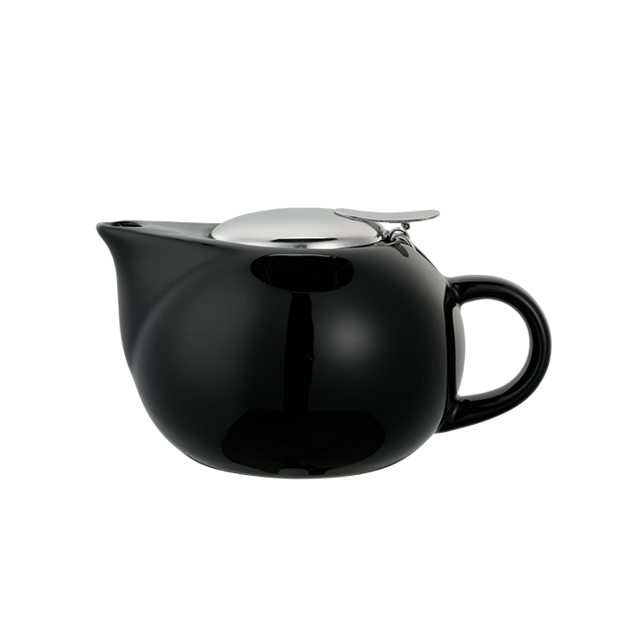 Service Ideas Tea Pot, Ball-Shaped, 16 oz, Ceramic – ChefEquipment.com
